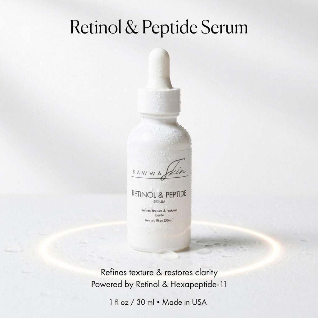 Sérum de retinol y péptidos